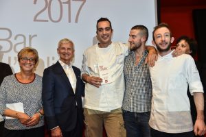 Roma 14 ottobre. GAMBERO ROSSO. PREMIAZIONE BAR ITALIA 2017. Bar d'Italia 2017 Marelet © Francesco Vignali Photography