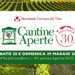 Torna Cantine Aperte sabato 28 e domenica 29 maggio