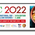 2 giugno:  Giornata Internazionale delle Cucine Italiane