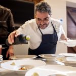 Gli chef umbri protagonisti della “Cena Oleocentrica ad otto mani”, testimoni di oli unici
