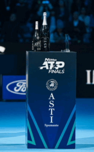 L’Asti Docg nei calici delle Nitto ATP Finals
