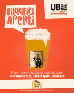 Birrifici Aperti Unionbirrai: domenica 16 novembre l’Italia brinda con la birra artigianale