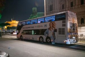 È arrivato a Roma il Bus Gourmet Italia