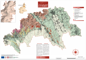 La prima mappa geologica del  Consorzio Tutela Nebbioli Alto Piemonte